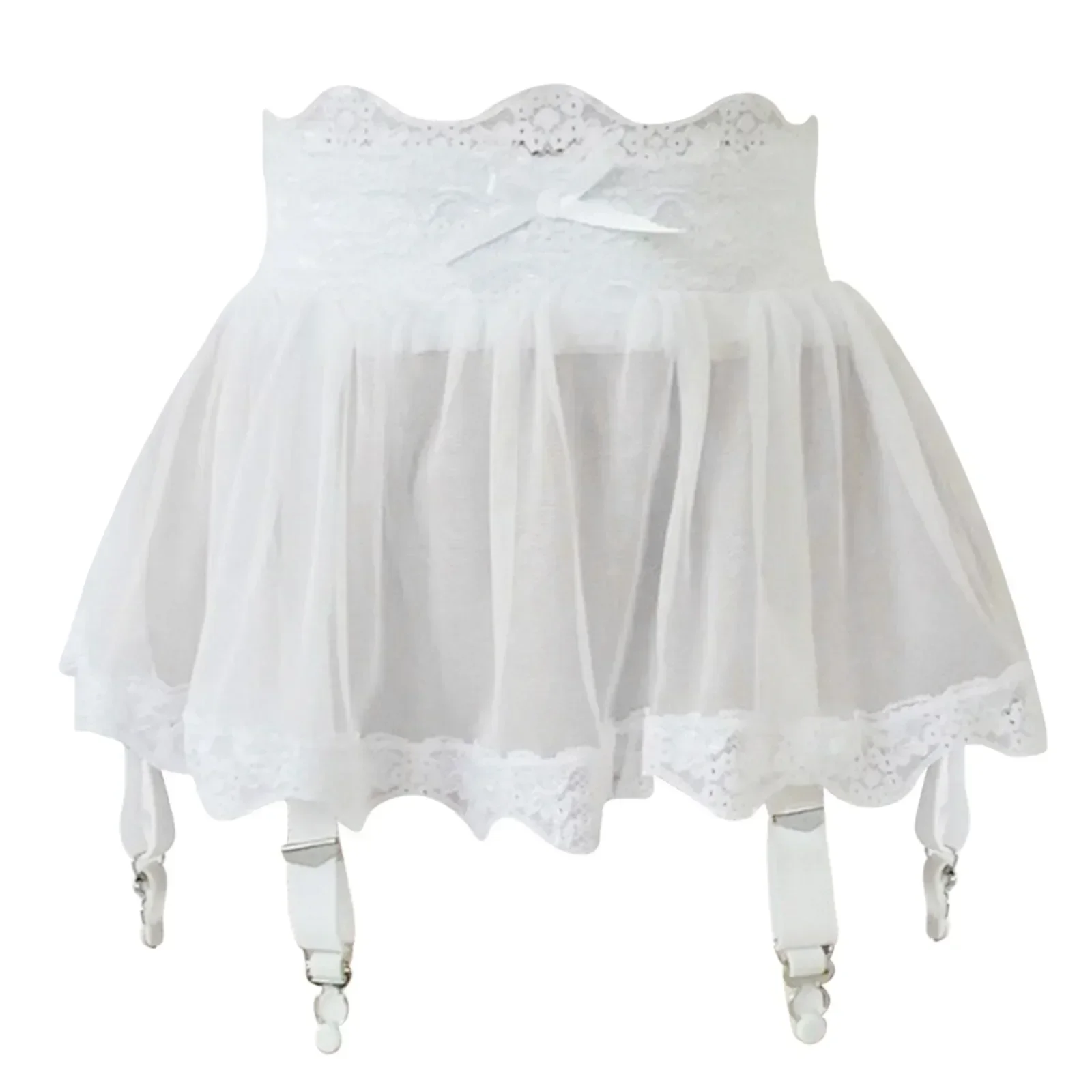 Женская мини-юбка с высокой та – обзор и цена Garter Belt Set