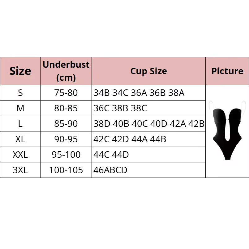 Женский бюстгальтер для коррек – обзор и цена Shapewear Bodysuit Firm