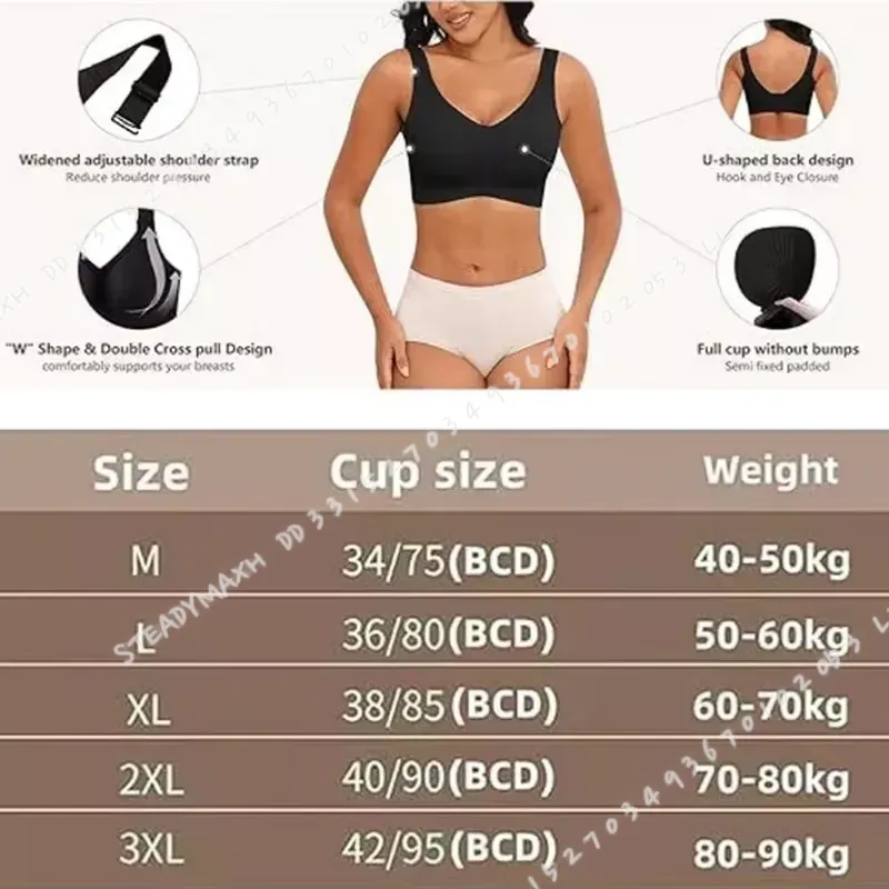 1 шт. 2025 Женское бесшовное н – обзор и цена Seamless Underwear Women