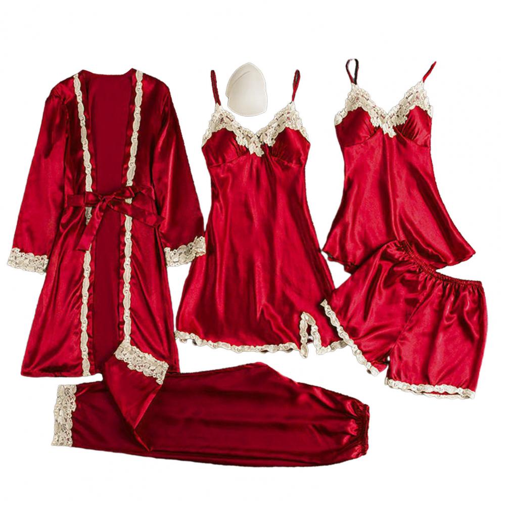 Пижамный комплект в стиле шелк – обзор и цена Robe Silk Women